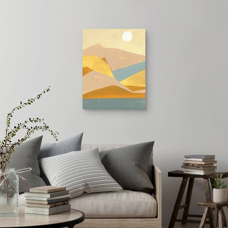 Retro Abstract I by Danhui Nai Canvas Art Print