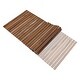 preview thumbnail 3 of 2, Nordic Style Premium Natural Teak String Shower Mat 40in