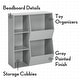 preview thumbnail 11 of 11, RiverRidge Kids Playroom Toy Organizer and Bookcase with 3 Cubbies and 2 Veggie Storage Bins