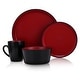 preview thumbnail 6 of 39, Stone Lain Albie Glaze Stoneware Round Dinnerware Set