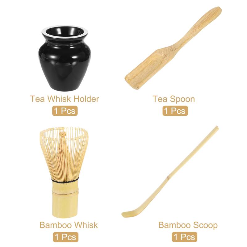 Matcha Set Match Whisk Matcha Scoop Tea Spoon Matcha Whisk Stand 1 Set