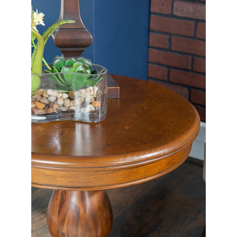 Linon Stanton Round Accent Side Table