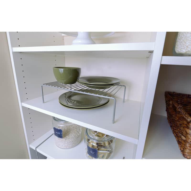 Organized Living Nickel Large Cabinet Shelf