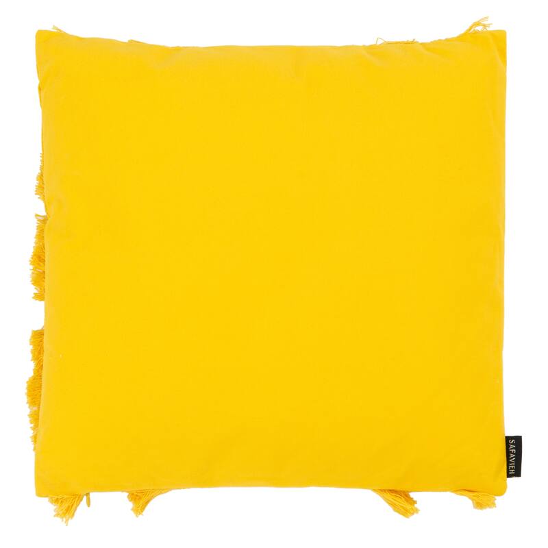 SAFAVIEH Ilmi Boho Fringe Decorative Accent Throw Pillow