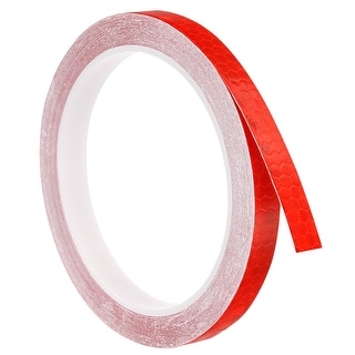 Reflective Tape, 1 Roll 26 Ft x 0.4-inch Safety Tape Reflector, Red ...