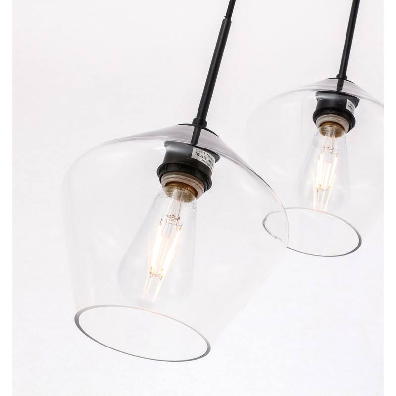 Gerald 3-Light Glass Pendant