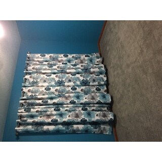 Shop Lush Decor Leah Room Darkening Curtain Panel Pair