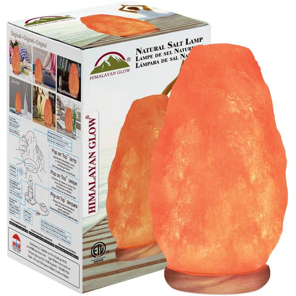 Himalayan Salt lamp with Dimmer Switch 7lbs