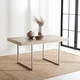 preview thumbnail 23 of 37, SAFAVIEH Cael Modern Industrial Farmhouse Dining Table - 59 in. W x 33 in. D x 30 in. H