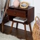 preview thumbnail 40 of 51, Middlebrook Mid-Century Solid Wood 1-Drawer, 1 Shelf Nightstand