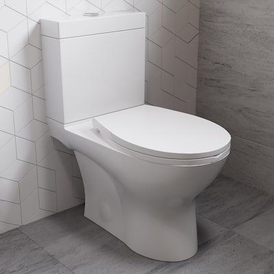 Cache Two Piece Elongated Toilet Dual Flush