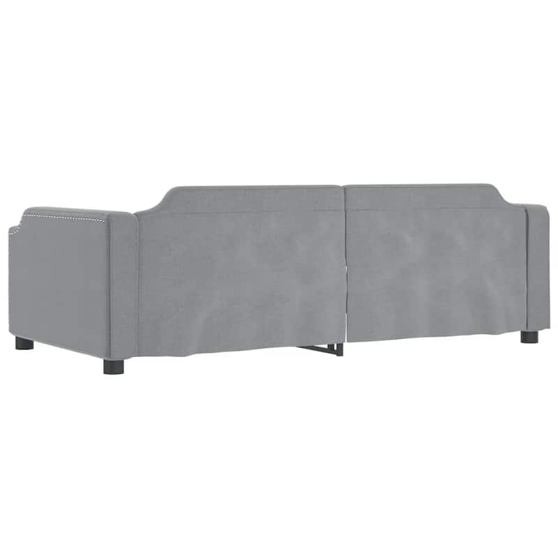 vidaXL Day Bed Upholstered Sleeper Sofa Bed for Bedroom Living Room Fabric