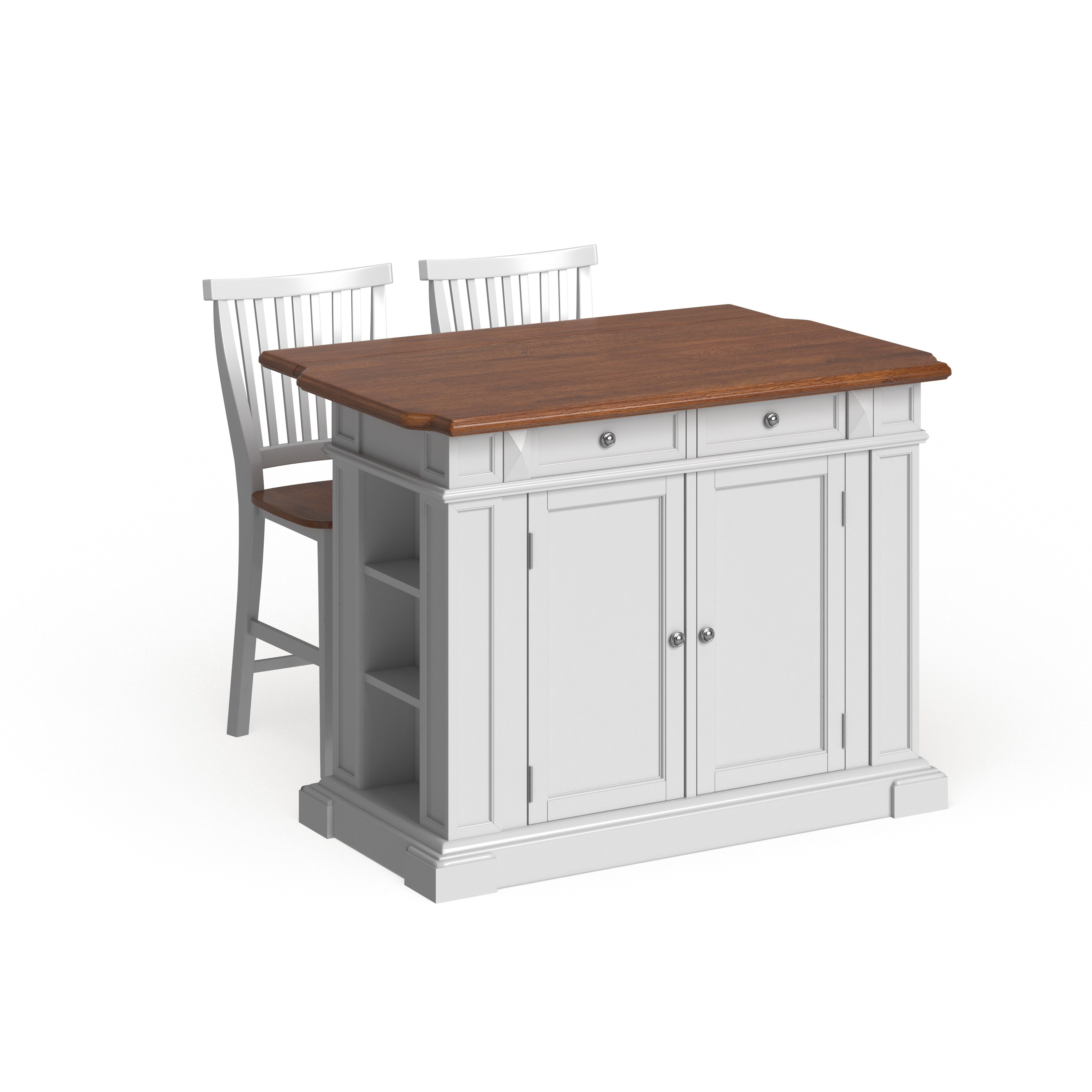 Home styles 2025 kitchen island stools