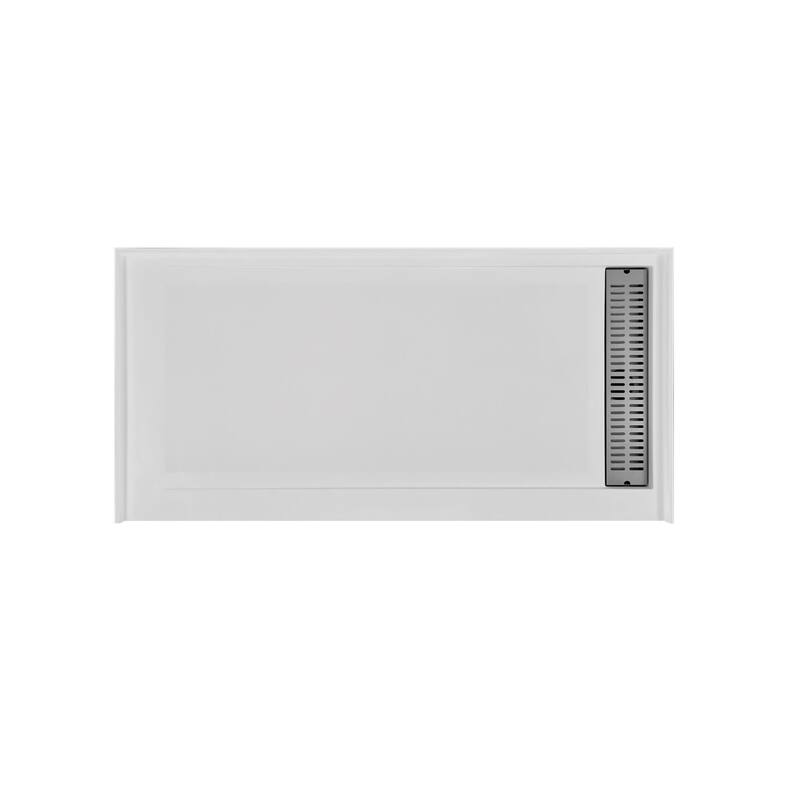 Transolid FSC6032R Commercial 60" x 32" Rectangular Shower Base with