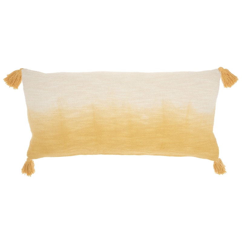 Mina Victory Life Styles Ombre Throw Pillow, (14" x 30")