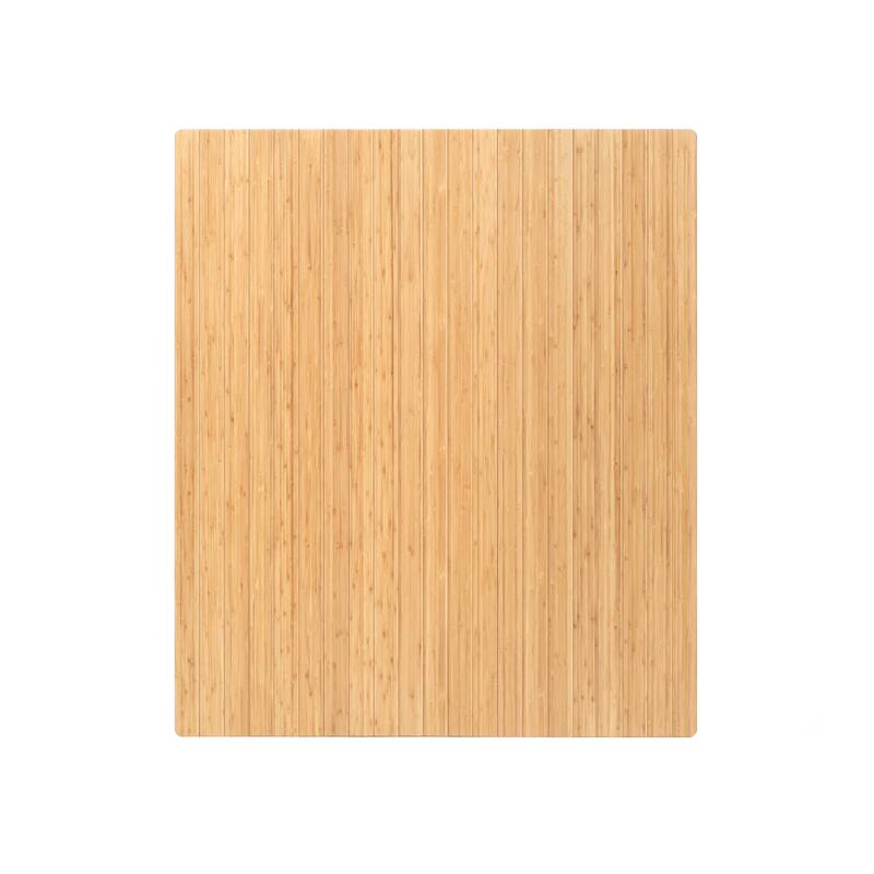 Eco Bamboo Standard Rectangular Natural Chair Mat (42 x 48)