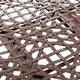 preview thumbnail 11 of 63, SAFAVIEH Bandelier Open Leather Weave Squared Accent Chair. - 26" W x 32" D x 31" H