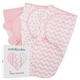 preview thumbnail 41 of 46, Swaddle Blankets for Baby Girl & Boy 3 Pack Sleep Sack Velcro by Comfy Cubs Small - Pink