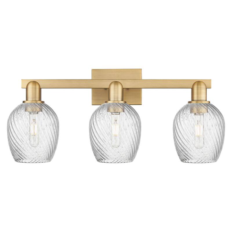 Innovations Lighting Endless Possibilities Arcadia - Salina - 3 Light 25" Bath Vanity Light - Brushed Brass