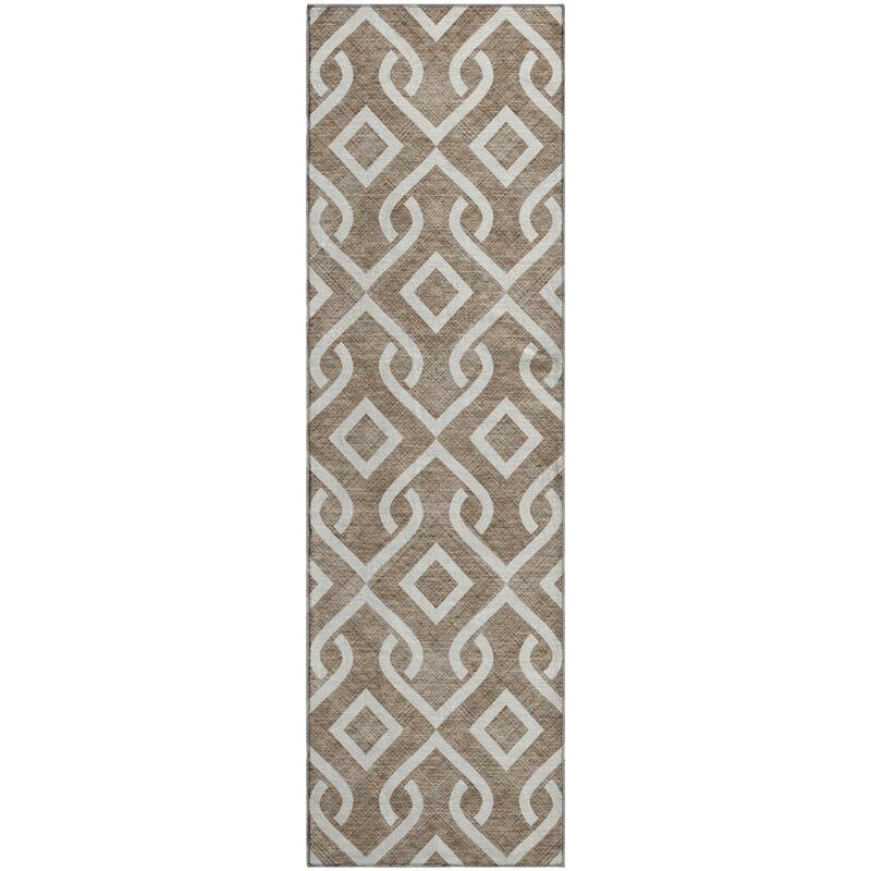 Premium Washable Super Soft Modern Medallions Mayfield Rug
