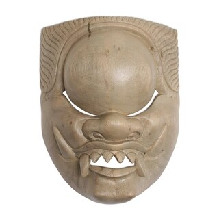Handmade Kala Rau Wood mask (Indonesia) - Bed Bath & Beyond - 32530889