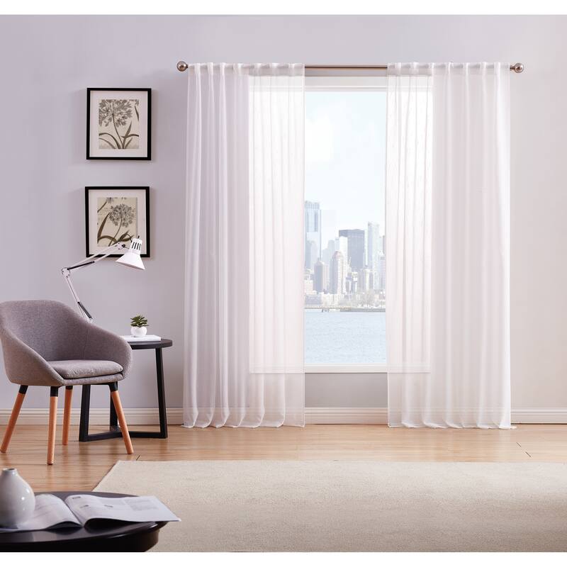 Style 212 Sheer Window Curtain - Window Curtain