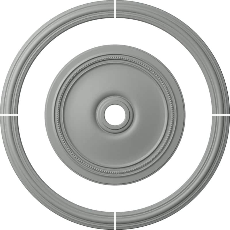 41 3/4"OD x 35 1/4"ID Ceiling Ring with 24"OD Ceiling Medallion Diane Light Accent Kit - 41 3/4"OD x 35 1/4"ID