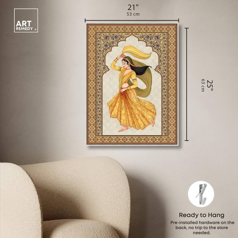 Dancing Princess Canvas by Art Remedy