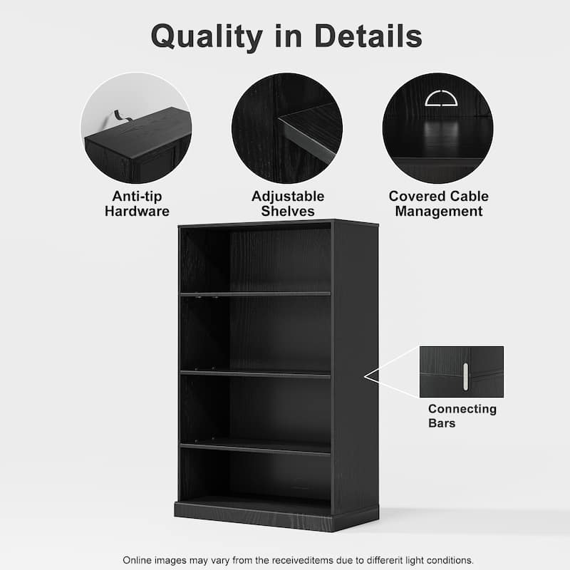 Classic Storage Cabinet with Adjustable Shelves