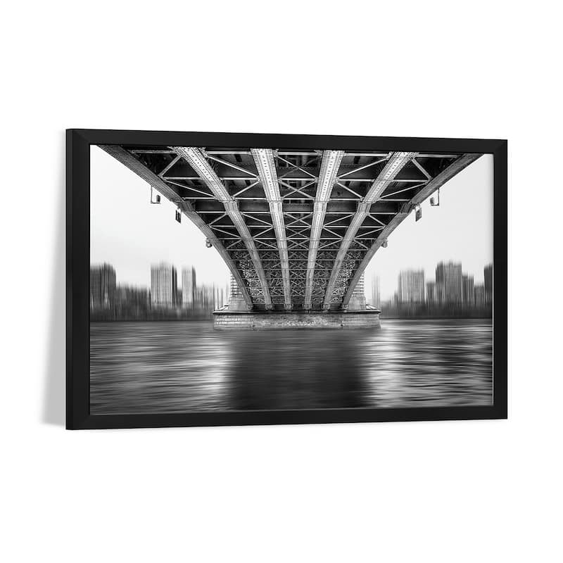 Bridge To Another World Premium Framed Poster by Em-Photographies