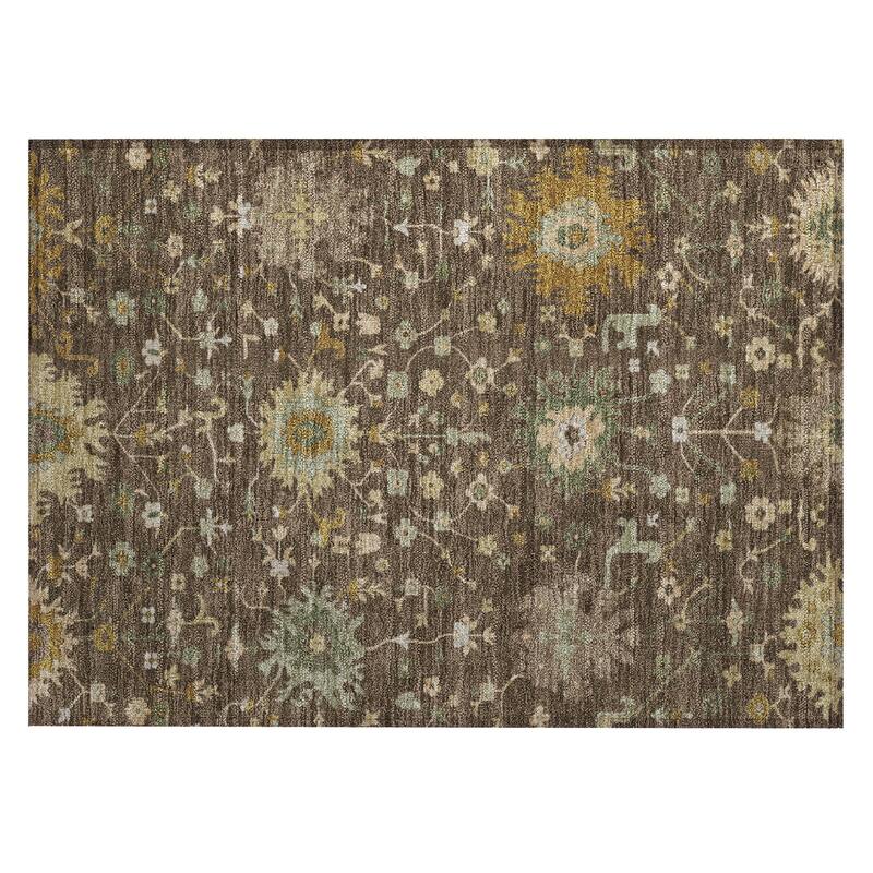 Machine Washable Indoor/ Outdoor Global Dillon Chantille Rug