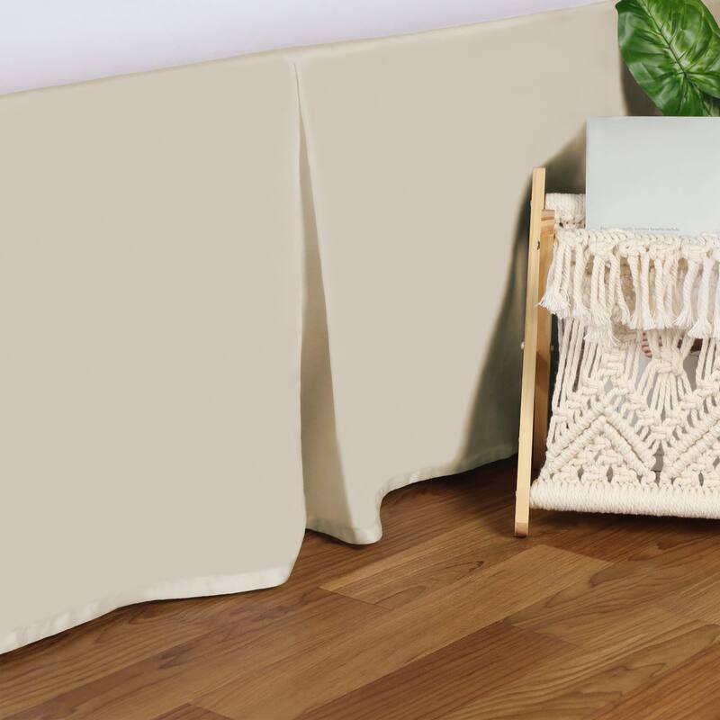 Superior 300 Thread Count Solid Combed Cotton Drop Bedskirt