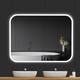 BV 36 x 48 Inch Bathroom LED Vanity Mirror Anti-Fog Function - White ...