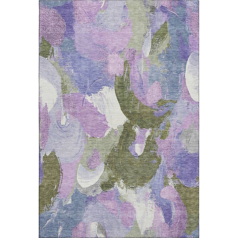 Premium Washable Super Soft Abstract Contemporary Mayfield Rug