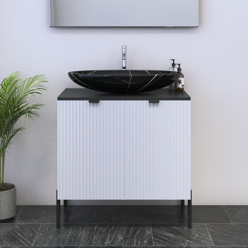 Nicole 2D 80 Floating Bathroom Vanity (32" Width)