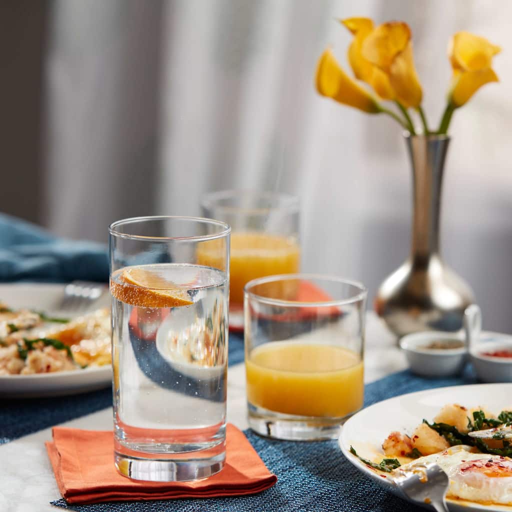 Libbey Province 24-Piece Tumbler and Rocks Glass Set - Set of 24