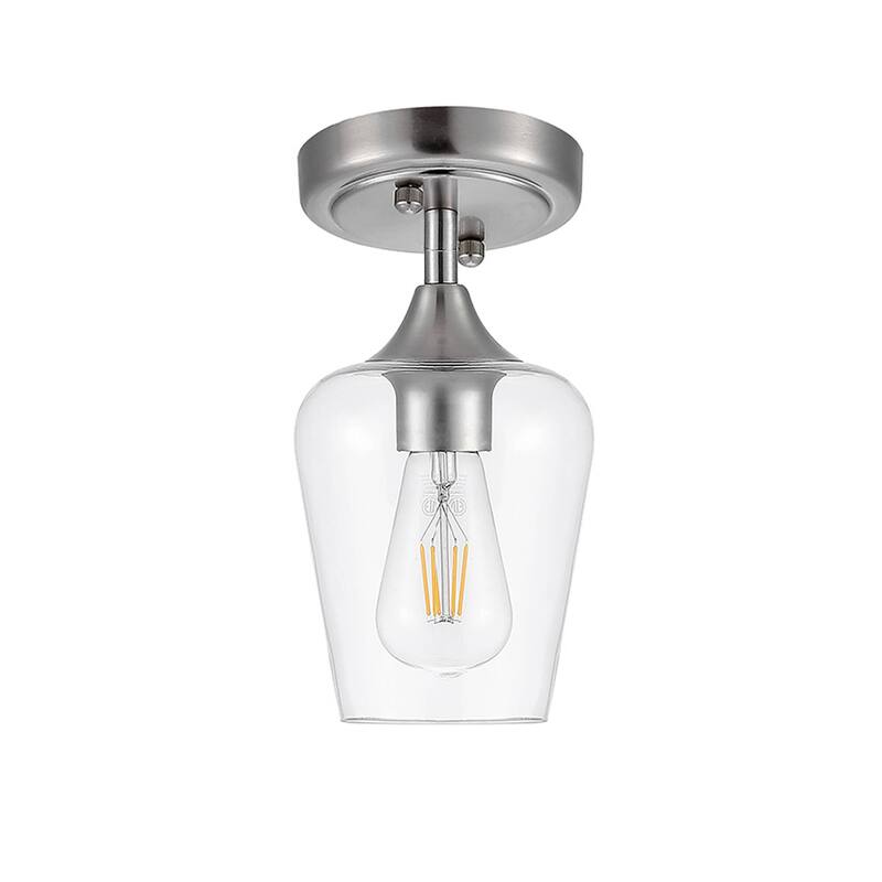 Kitchen Pendant Light Island Clear Glass