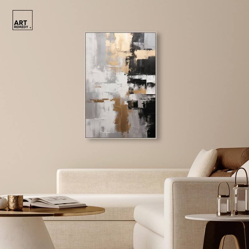 Nocturnal Alloy Canvas by Art Remedy