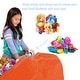 preview thumbnail 139 of 192, Kids' Stuffed Animal Storage Bean Bag Chair Cover or Toy Organizer