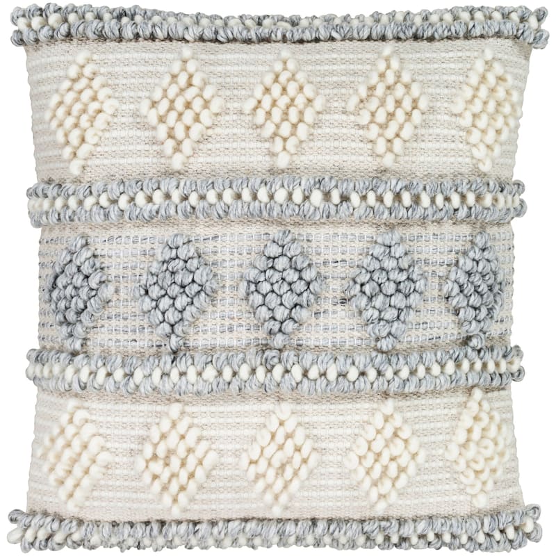 Lavena Bohemian Diamond Dot Pillow - 22"H x 22"W - Cover Only