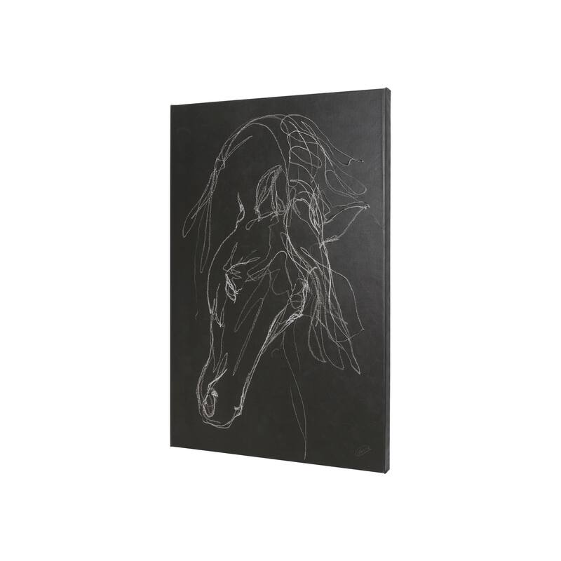 Andalusian Dark I (28 x 42 ) Canvas Art Print