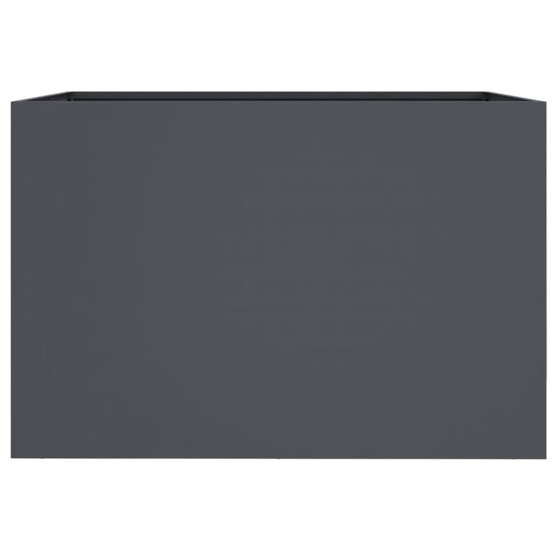 vidaXL Planter Stand Outdoor Raised Garden Bed for Vegetables Corten Steel