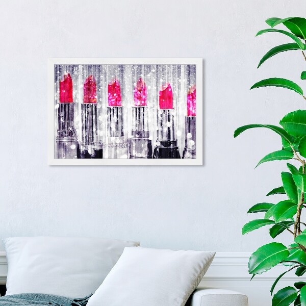 正規品 Oliver Gal FLOWERS IN FASHION かち Oliver Gal（オリバーガル） ポップアート Hot Pink Floral