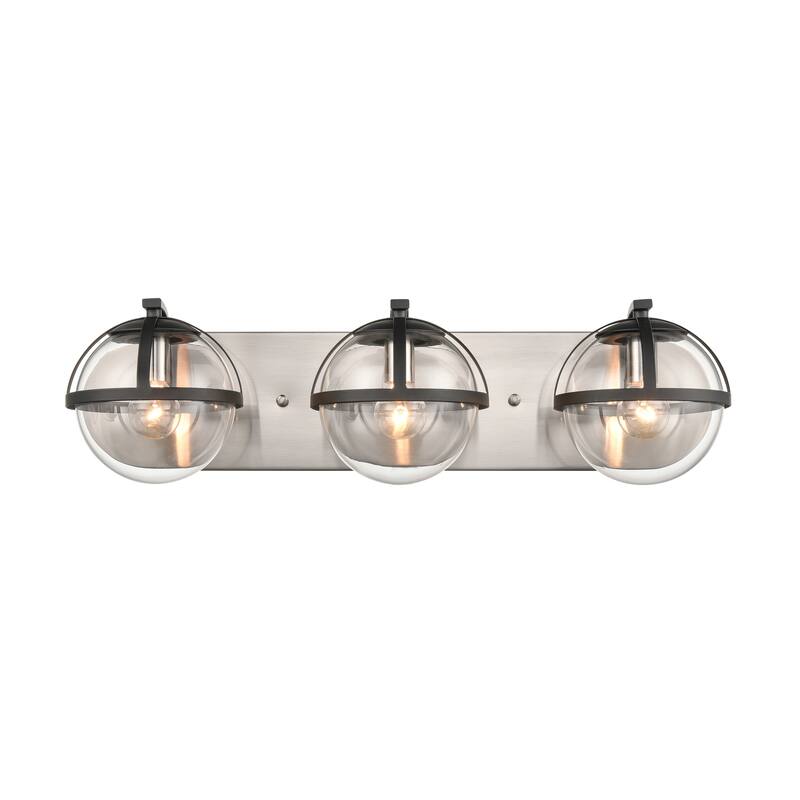 Elk Home Davenay Multiple Finishes With Clear Glass 2 Light Vanity Light