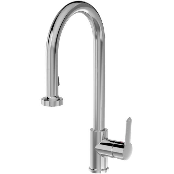 Shop Symmons Spp 4310 Pd 1 5 Sereno 1 5 Gpm Single Hole Pull Down Kitchen Polished Chrome Overstock 31683896