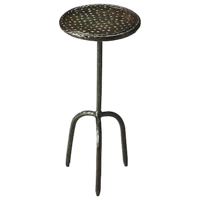 Handmade Butler Founders Iron End Table (India)