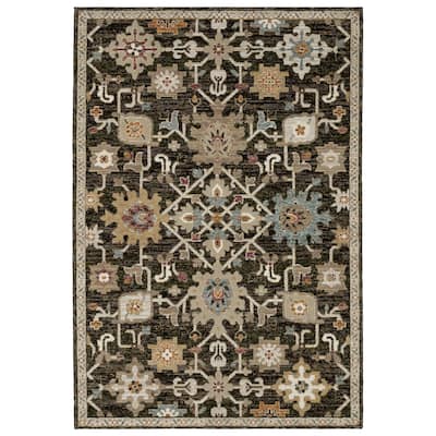 Style Haven Adalynn Vintage Bohemian Brown/ Multi Area Rug