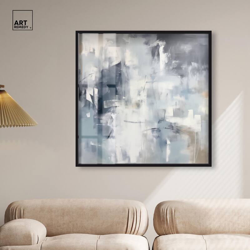 Enigma of Blue Shadowbox by Art Remedy
