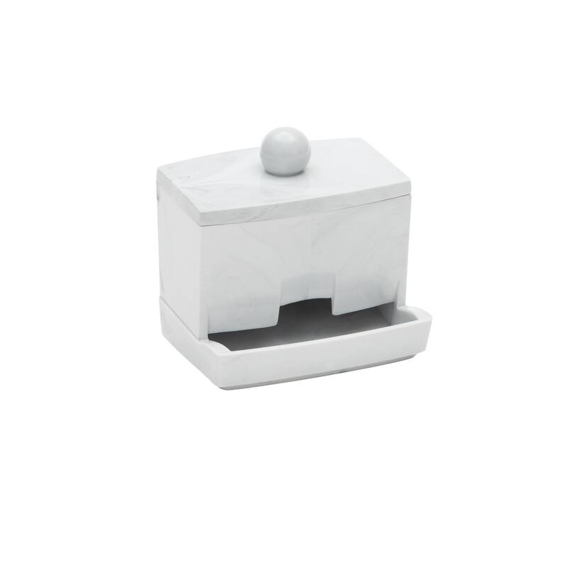 Simplify Q-tip Box - 3.54" x 3.15" x 3.74 - Marble