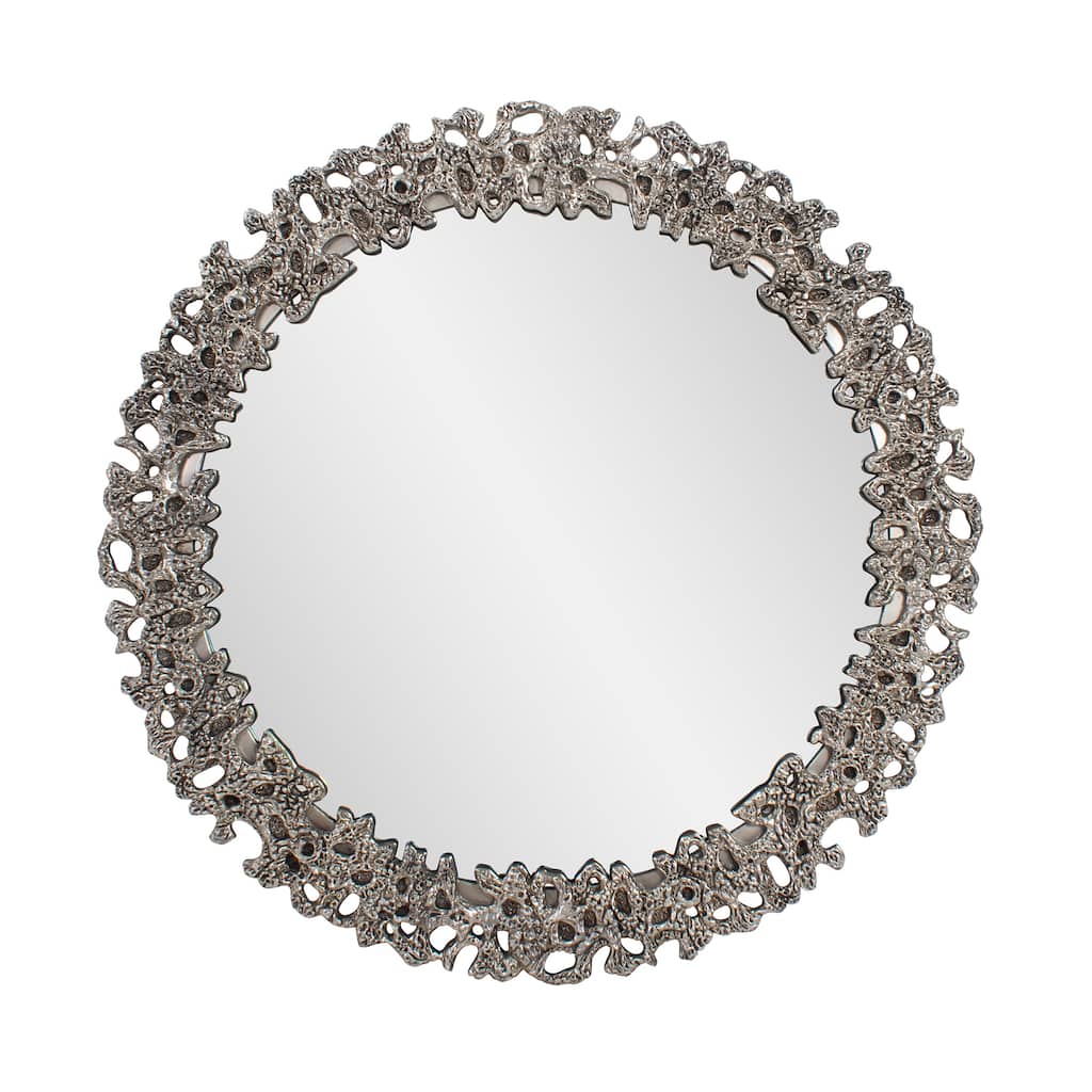 Asbille Antique Silver Wall Mirror